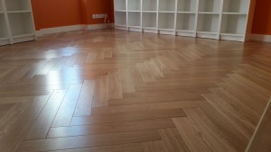 Photo de galerie - Pose de parquet - Revêtement de sol