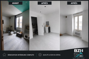 Photo de galerie - Rénovation et remise en état d’un appartement destiné à la location