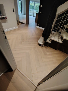 Photo de galerie - Pose de parquet - Revêtement de sol