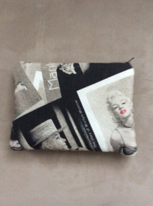 Photo de galerie - Pochette matelassée Marylin Monroe