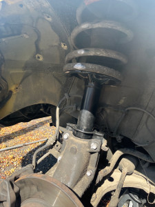 Photo de galerie - Remplacement Amortisseur avant Fiat Ducato 
