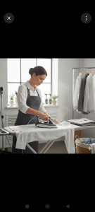 Photo de galerie - Je vous propose mes services de repassage à domicile. Sérieuse, organisée et soigneuse, je possède plus de 5 ans d’expérience dans les services à domicile.

Je réalise le repassage de vos vêtements, chemises, pantalons, robes et linge de maison avec soin 