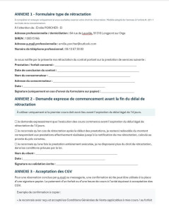 Photo de galerie - Conditions générales de vente 5/6