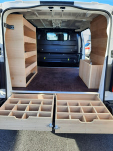 Photo de galerie - Aménagement de camion utilitaire avec double plancher