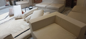 Photo de galerie - Canapés et tapis nettoyés 