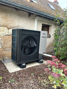 Photo de galerie - Remplacement chaudière, fioul par une PAC