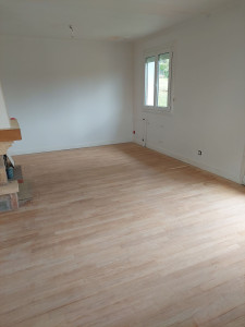 Photo de galerie - Parquet brut poncer et vitrifiés 
