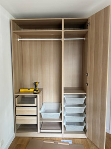Photo de galerie - Dressing IKEA PAX