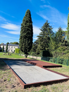 Photo de galerie - Terrain pétanque avec terrasse 