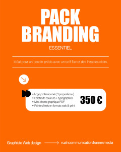 Photo de galerie - Graphisme - Création flyer - plaquette 