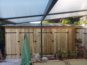 Photo de galerie - Remise en état d'un abris de jardin