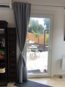 Photo de galerie - Rideaux sur mesure