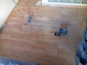 Photo de galerie - Pose de parquet - Revêtement de sol