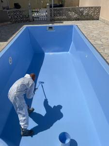 Photo de galerie - Applicateur de résine époxy