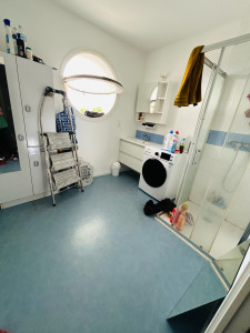 Photo de galerie - Peinture et pose meuble lavabo 