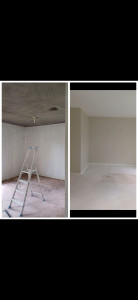 Photo de galerie - Rénovation d'un logement qui a pris feu.