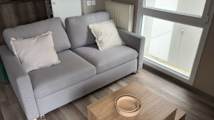 Photo de galerie - Montage Fauteuil convertible Ikea