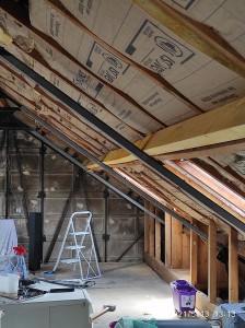 Photo de galerie - Redressage charpente 