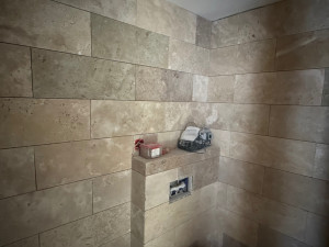 Photo de galerie - Pose de carrelage