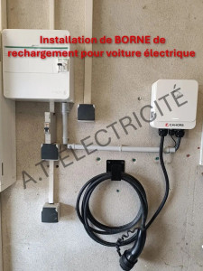 Photo de galerie - BORNE ÉLECTRIQUE 