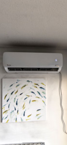 Photo de galerie - Installation un climatiseur réversible