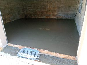 Photo de galerie - Dall de garage, béton 