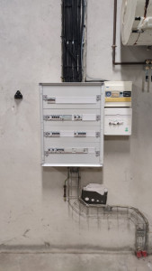 Photo de galerie - Changement d'un tableau électrique 