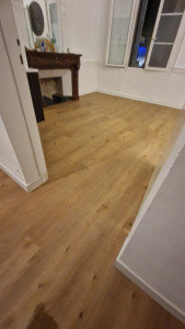 Photo de galerie - Pose de parquet cabinet medical