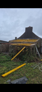 Photo de galerie - Changement complet de  charpente 
