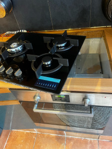 Photo de galerie - Remplacement table de cuisson