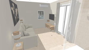 Photo de galerie - Plan 3D chambre particulier