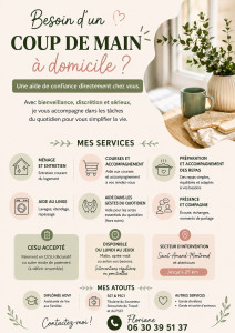 Photo de galerie - Aide à domicile 