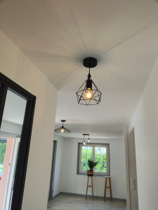 Photo de galerie - Lustre posé 