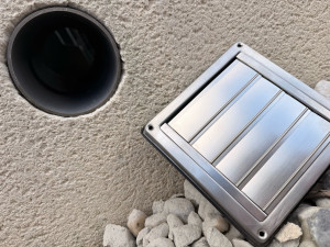 Photo de galerie - Carottage et installation d’évacuation extérieur 