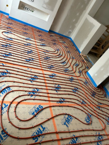 Photo de galerie - Plancher chauffant