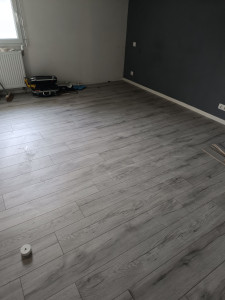 Photo de galerie - Pose de parquet - Revêtement de sol