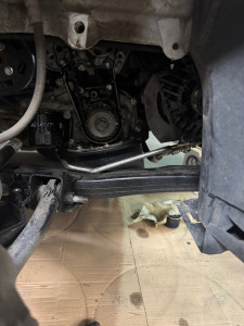 Photo de galerie - Remplacement courroie distribution 