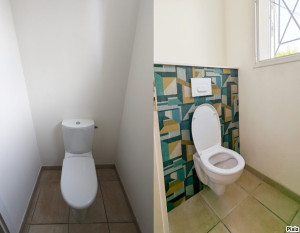 Photo de galerie - Remplacement toilette par WC suspendu