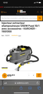 Photo de galerie - Shampouineuse