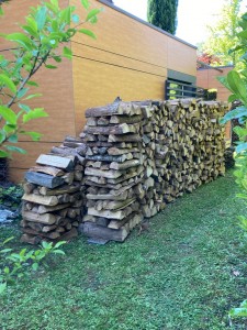 Photo de galerie - Rangement 5 stères de bois