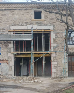 Photo de galerie - Grande ouverture en pierre 