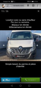 Photo de galerie - Location camion avec ou sans chauffeur 