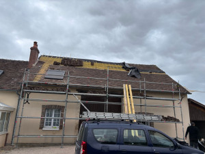 Photo de galerie - Changement de toiture 