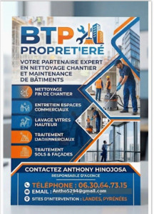 Photo de galerie - Ménage de fin de chantier et ménage simple 