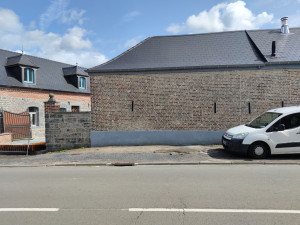 Photo de galerie - Rejointement de facade soubassement 