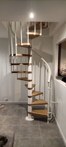 Photo de galerie - Escalier métal et bois
