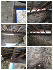 Photo de galerie - Création d'une installation électrique dans un garage avec un éclairage et une prise de courant 