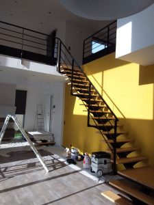 Photo de galerie - Peinture pose de papier peint 