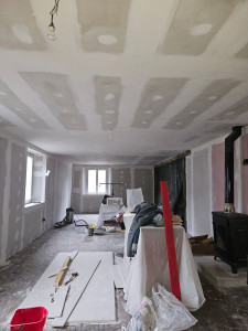 Photo de galerie - Pose de placo