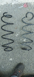 Photo de galerie - Changement de ressorts avant et arrière 